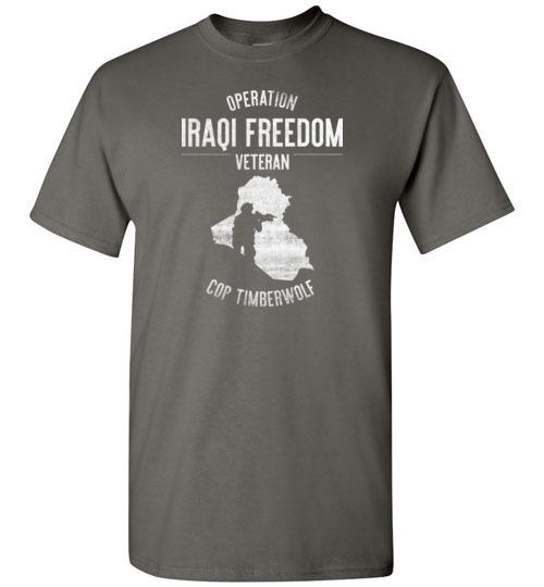 Load image into Gallery viewer, Operation Iraqi Freedom &quot;COP Timberwolf&quot; - Men&#39;s/Unisex Standard Fit T-Shirt
