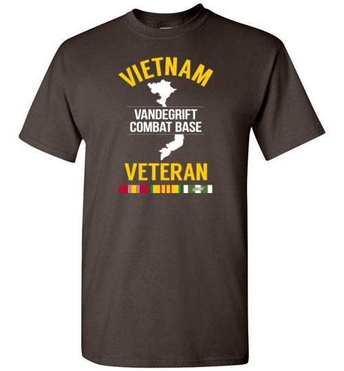 Load image into Gallery viewer, Vietnam Veteran &quot;Vandegrift Combat Base&quot; - Men&#39;s/Unisex Standard Fit T-Shirt
