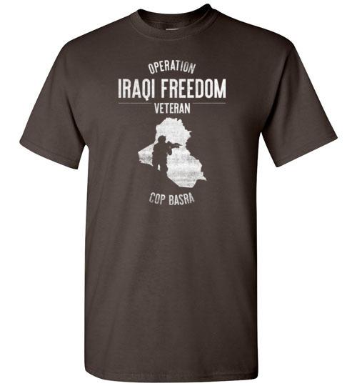 Load image into Gallery viewer, Operation Iraqi Freedom &quot;COP Basra&quot; - Men&#39;s/Unisex Standard Fit T-Shirt
