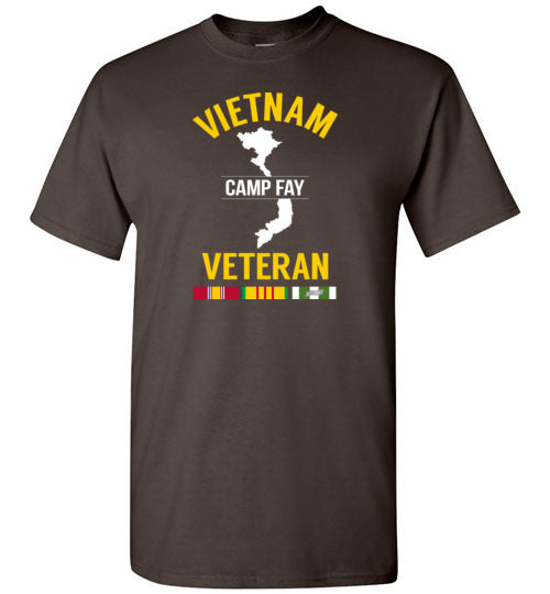 Vietnam Veteran "Camp Fay" - Men's/Unisex Standard Fit T-Shirt-Wandering I Store