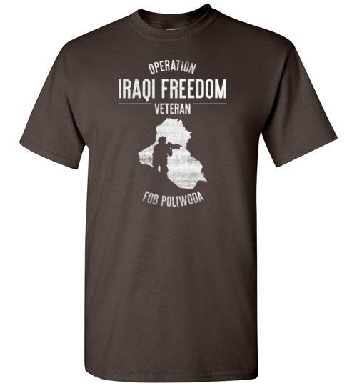Load image into Gallery viewer, Operation Iraqi Freedom &quot;FOB Poliwoda&quot; - Men&#39;s/Unisex Standard Fit T-Shirt
