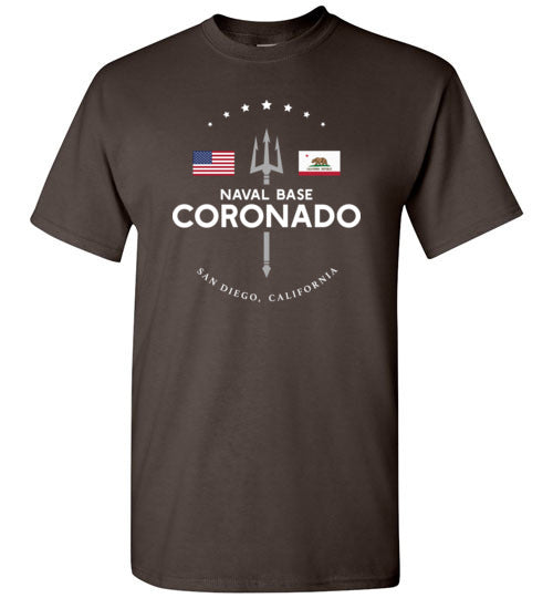 Naval Base Coronado - Men's/Unisex Standard Fit T-Shirt-Wandering I Store