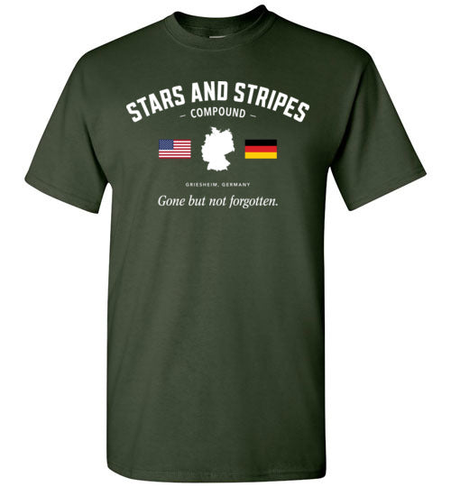 Stars and Stripes Compound "GBNF" - Men's/Unisex Standard Fit T-Shirt-Wandering I Store