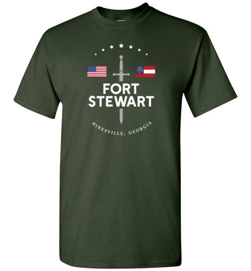 Load image into Gallery viewer, Fort Stewart - Men&#39;s/Unisex Standard Fit T-Shirt-Wandering I Store
