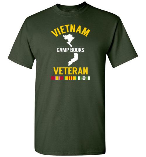 Load image into Gallery viewer, Vietnam Veteran &quot;Camp Books&quot; - Men&#39;s/Unisex Standard Fit T-Shirt
