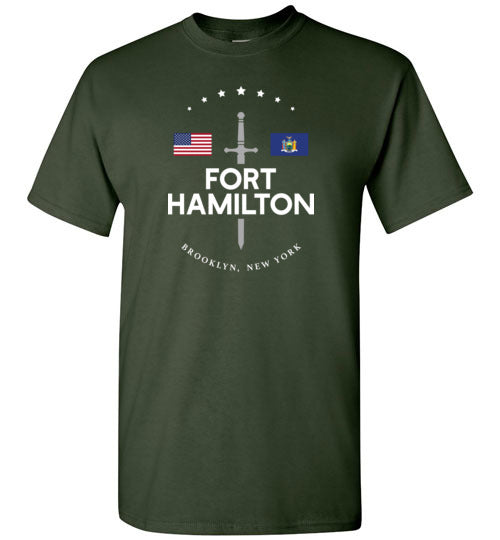Fort Hamilton - Men's/Unisex Standard Fit T-Shirt-Wandering I Store