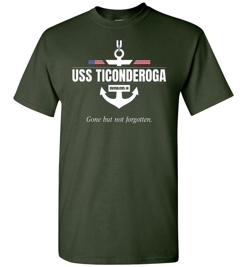 Load image into Gallery viewer, USS Ticonderoga CV/CVA/CVS-14 &quot;GBNF&quot; - Men&#39;s/Unisex Standard Fit T-Shirt
