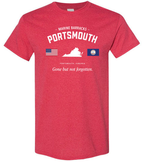 Load image into Gallery viewer, Marine Barracks Portsmouth &quot;GBNF&quot; - Men&#39;s/Unisex Standard Fit T-Shirt-Wandering I Store
