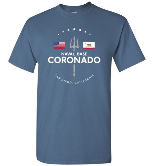 Load image into Gallery viewer, Naval Base Coronado - Men&#39;s/Unisex Standard Fit T-Shirt-Wandering I Store
