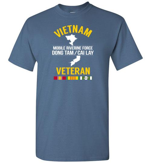Load image into Gallery viewer, Vietnam Veteran &quot;Mobile Riverine Force Dong Tam/Cai Lay&quot; - Men&#39;s/Unisex Standard Fit T-Shirt
