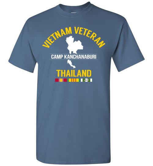 Load image into Gallery viewer, Vietnam Veteran Thailand &quot;Camp Kanchanaburi&quot; - Men&#39;s/Unisex Standard Fit T-Shirt
