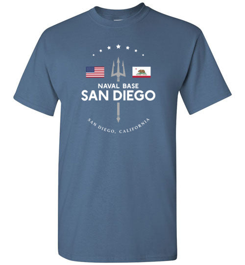 Naval Base San Diego - Men's/Unisex Standard Fit T-Shirt-Wandering I Store