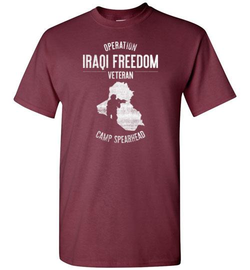 Load image into Gallery viewer, Operation Iraqi Freedom &quot;Camp Spearhead&quot; - Men&#39;s/Unisex Standard Fit T-Shirt
