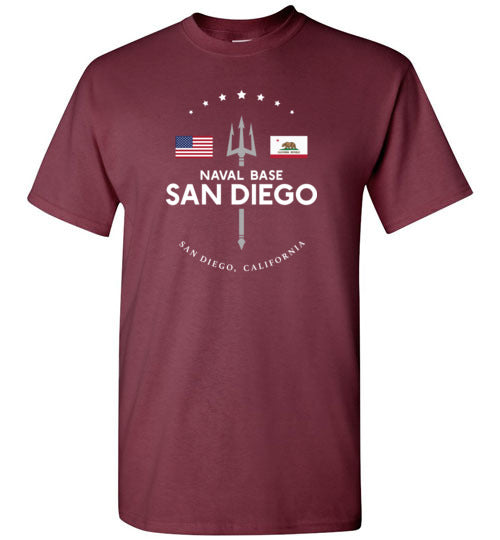 Naval Base San Diego - Men's/Unisex Standard Fit T-Shirt-Wandering I Store