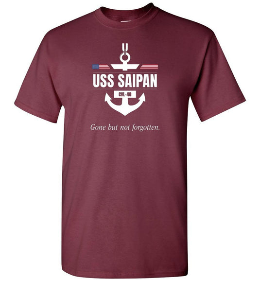 USS Saipan CVL-48 "GBNF" - Men's/Unisex Standard Fit T-Shirt