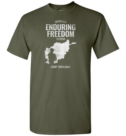Load image into Gallery viewer, Operation Enduring Freedom &quot;Camp Shorabak&quot; - Men&#39;s/Unisex Standard Fit T-Shirt
