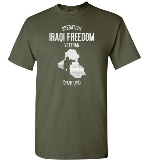 Load image into Gallery viewer, Operation Iraqi Freedom &quot;Camp Loki&quot; - Men&#39;s/Unisex Standard Fit T-Shirt
