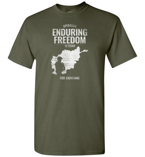 Operation Enduring Freedom "FOB Lightning" - Men's/Unisex Standard Fit T-Shirt