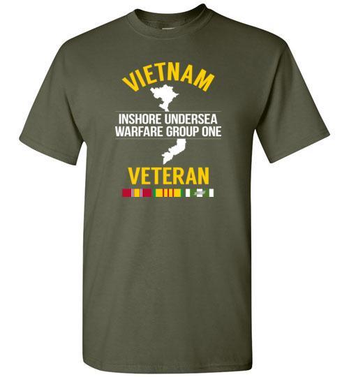 Vietnam Veteran "Inshore Undersea Warfare Group One" - Men's/Unisex Standard Fit T-Shirt