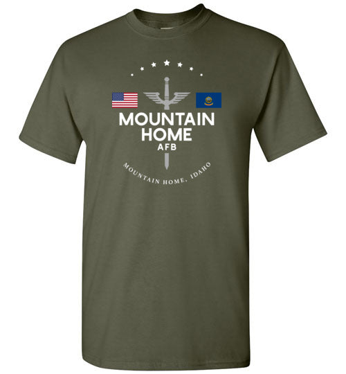 Load image into Gallery viewer, Mountain Home AFB - Men&#39;s/Unisex Standard Fit T-Shirt-Wandering I Store
