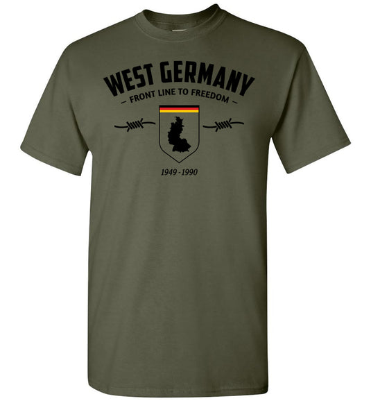West Germany "Front Line to Freedom" - Men's/Unisex Standard Fit T-Shirt