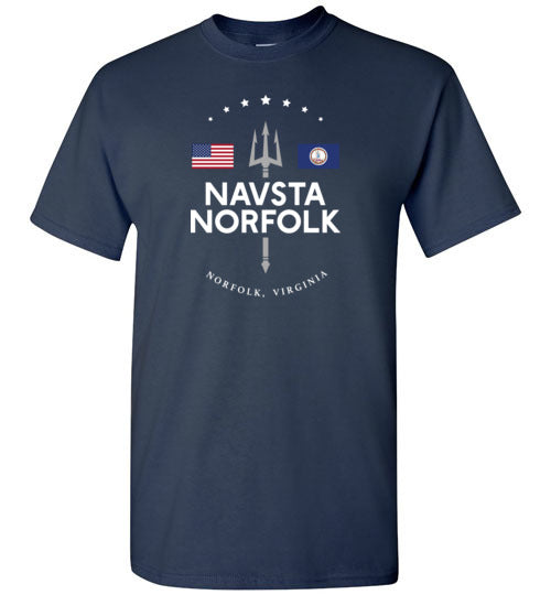 Load image into Gallery viewer, NAVSTA Norfolk - Men&#39;s/Unisex Standard Fit T-Shirt-Wandering I Store
