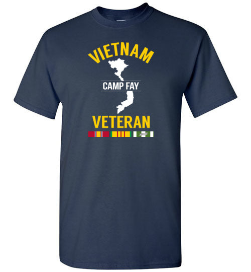 Load image into Gallery viewer, Vietnam Veteran &quot;Camp Fay&quot; - Men&#39;s/Unisex Standard Fit T-Shirt-Wandering I Store
