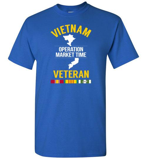 Load image into Gallery viewer, Vietnam Veteran &quot;Operation Market Time&quot; - Men&#39;s/Unisex Standard Fit T-Shirt
