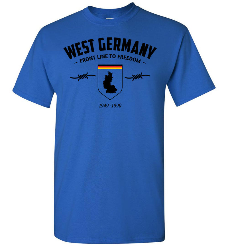 Load image into Gallery viewer, West Germany &quot;Front Line to Freedom&quot; - Men&#39;s/Unisex Standard Fit T-Shirt

