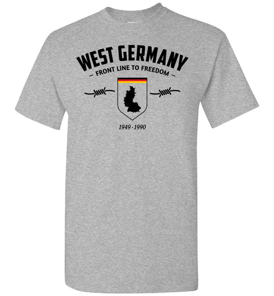 West Germany "Front Line to Freedom" - Men's/Unisex Standard Fit T-Shirt