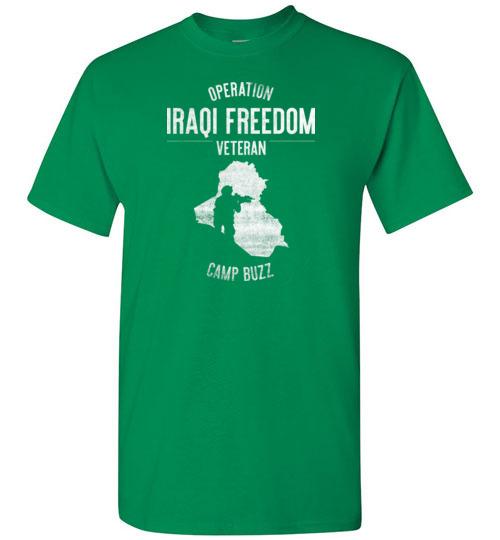 Load image into Gallery viewer, Operation Iraqi Freedom &quot;Camp Buzz&quot; - Men&#39;s/Unisex Standard Fit T-Shirt
