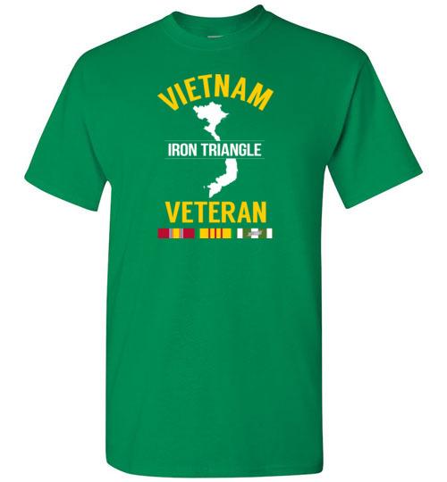 Load image into Gallery viewer, Vietnam Veteran &quot;Iron Triangle&quot; - Men&#39;s/Unisex Standard Fit T-Shirt

