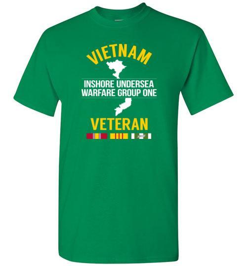 Load image into Gallery viewer, Vietnam Veteran &quot;Inshore Undersea Warfare Group One&quot; - Men&#39;s/Unisex Standard Fit T-Shirt
