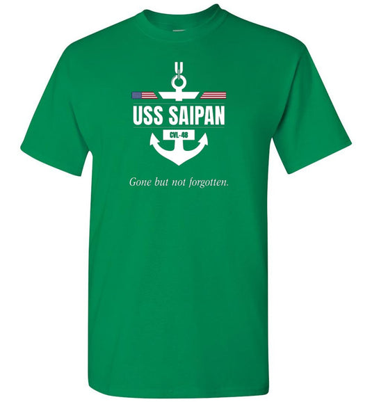 USS Saipan CVL-48 "GBNF" - Men's/Unisex Standard Fit T-Shirt