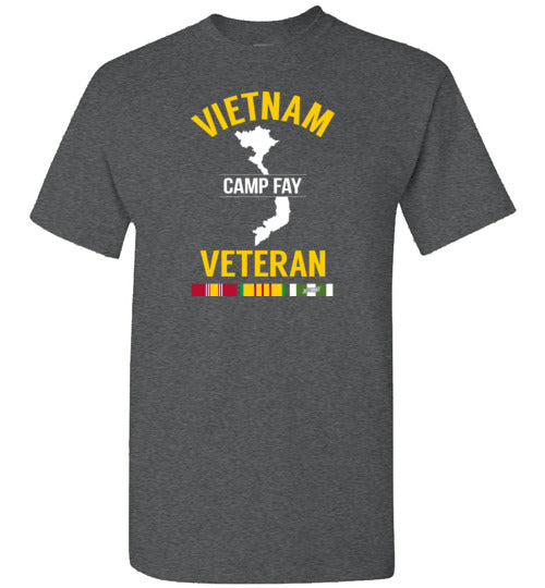 Vietnam Veteran "Camp Fay" - Men's/Unisex Standard Fit T-Shirt-Wandering I Store