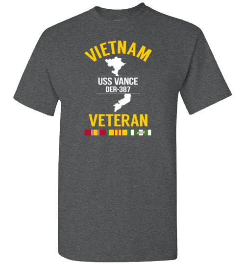 Vietnam Veteran "USS Vance DER-387" - Men's/Unisex Standard Fit T-Shirt
