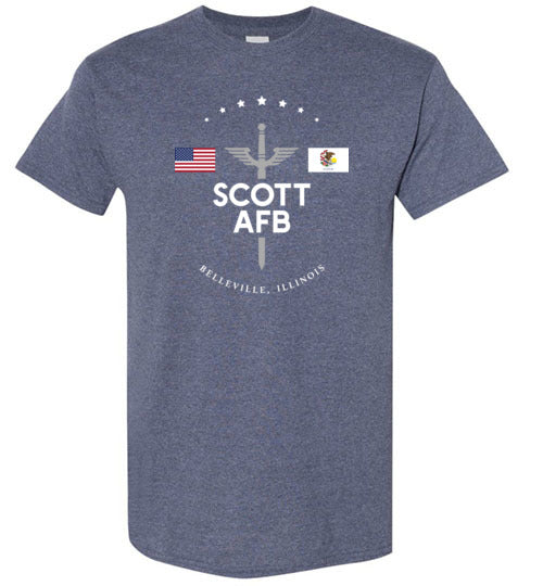 Load image into Gallery viewer, Scott AFB - Men&#39;s/Unisex Standard Fit T-Shirt-Wandering I Store
