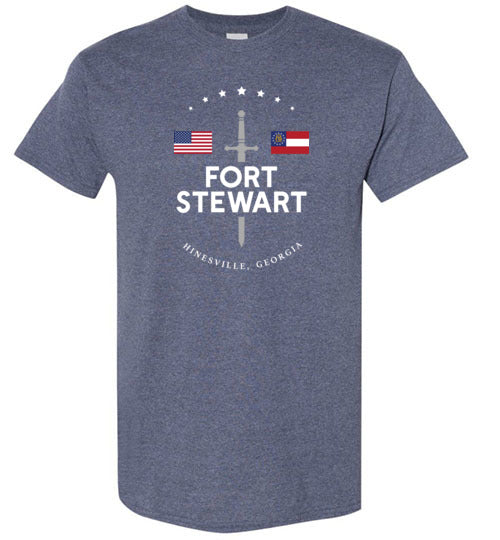 Load image into Gallery viewer, Fort Stewart - Men&#39;s/Unisex Standard Fit T-Shirt-Wandering I Store
