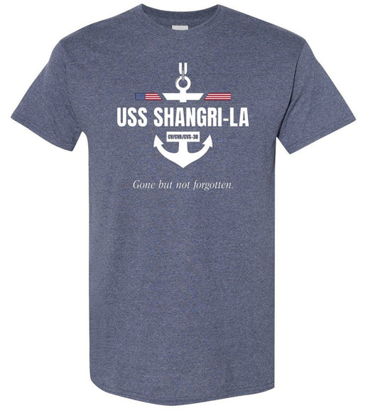 USS Shangri-La CV/CVA/CVS-38 "GBNF" - Men's/Unisex Standard Fit T-Shirt