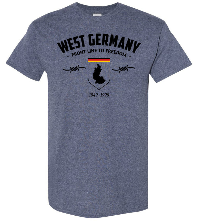 Load image into Gallery viewer, West Germany &quot;Front Line to Freedom&quot; - Men&#39;s/Unisex Standard Fit T-Shirt
