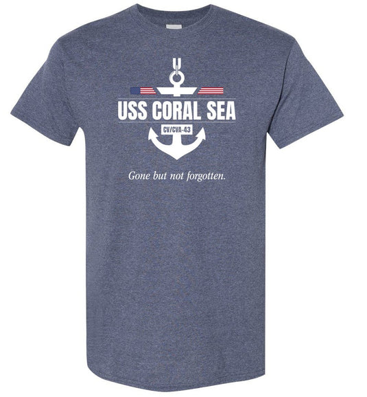 USS Coral Sea CV/CVA-43 "GBNF" - Men's/Unisex Standard Fit T-Shirt