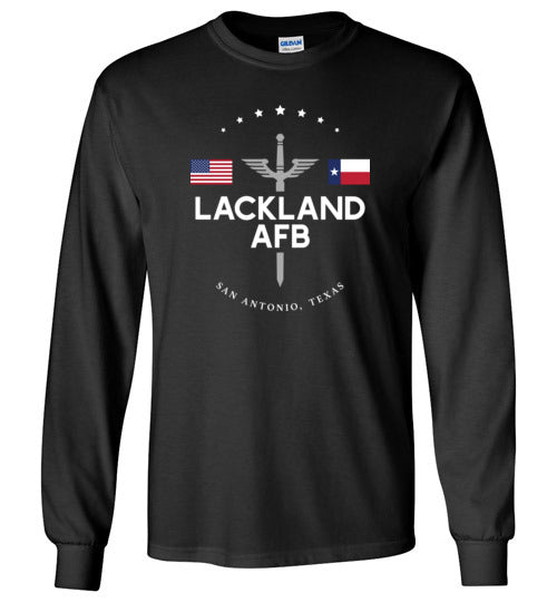 Lackland AFB - Men's/Unisex Long-Sleeve T-Shirt-Wandering I Store