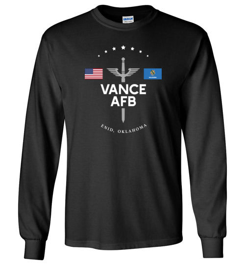 Load image into Gallery viewer, Vance AFB - Men&#39;s/Unisex Long-Sleeve T-Shirt-Wandering I Store
