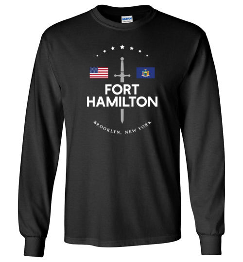 Load image into Gallery viewer, Fort Hamilton - Men&#39;s/Unisex Long-Sleeve T-Shirt-Wandering I Store
