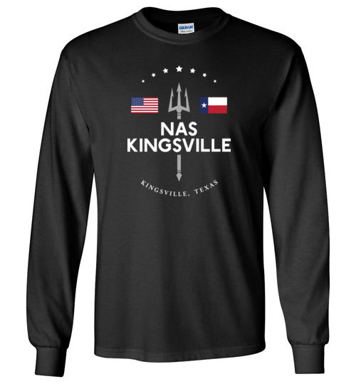 NAS Kingsville - Men's/Unisex Long-Sleeve T-Shirt-Wandering I Store
