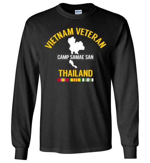 Vietnam Veteran Thailand "Camp Samae San" - Men's/Unisex Long-Sleeve T-Shirt