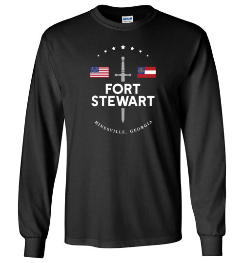 Load image into Gallery viewer, Fort Stewart - Men&#39;s/Unisex Long-Sleeve T-Shirt-Wandering I Store
