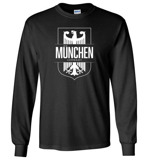 Munchen, Germany (Munich) - Men's/Unisex Long-Sleeve T-Shirt