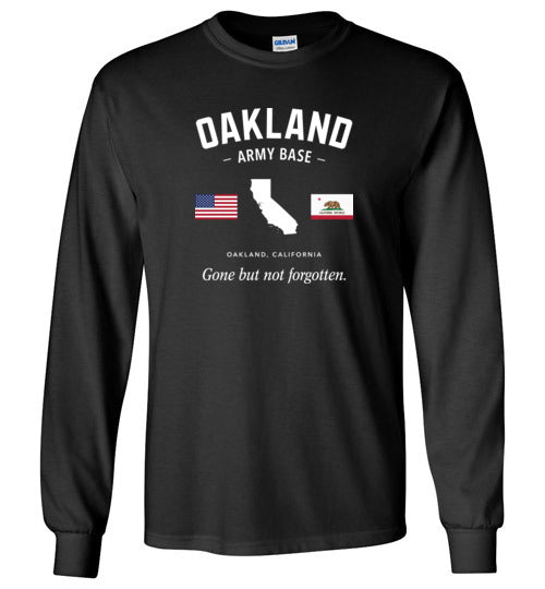 Oakland Army Base "GBNF" - Men's/Unisex Long-Sleeve T-Shirt-Wandering I Store