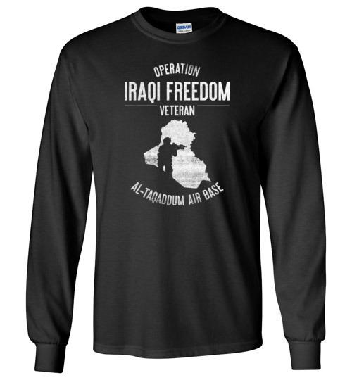 Load image into Gallery viewer, Operation Iraqi Freedom &quot;Al-Taqaddum Air Base&quot; - Men&#39;s/Unisex Long-Sleeve T-Shirt
